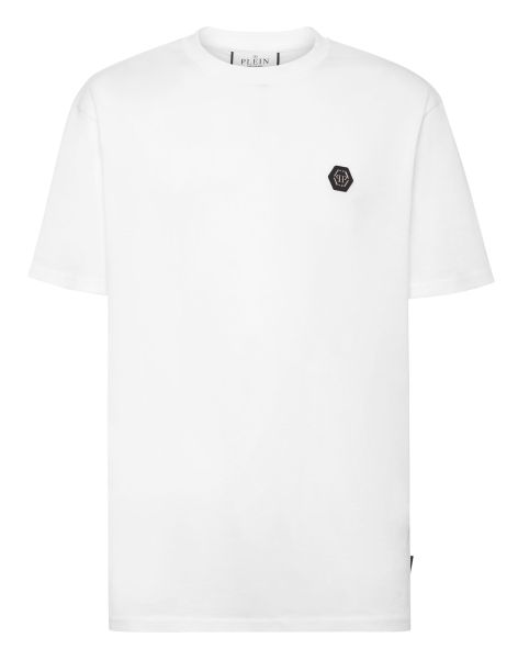T-Shirt Round Neck Ss Gothic Plein T-Shirts Men White Philipp Plein